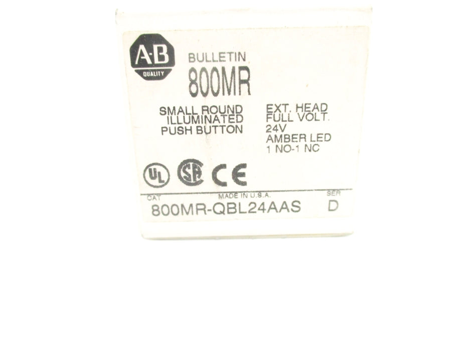 INDUSTRIAL SPARE PART 800MR-QBL24AAS SER. D  (WH) NSMP