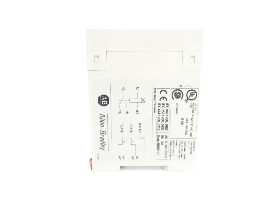 ALLEN BRADLEY 700-FS16BA1 SER. A 120V 6A 0.15M-3M (WH) NSMP