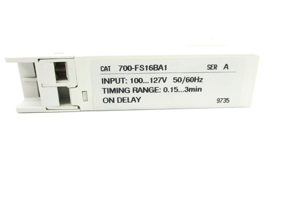 ALLEN BRADLEY 700-FS16BA1 SER. A 120V 6A 0.15M-3M (WH) NSMP