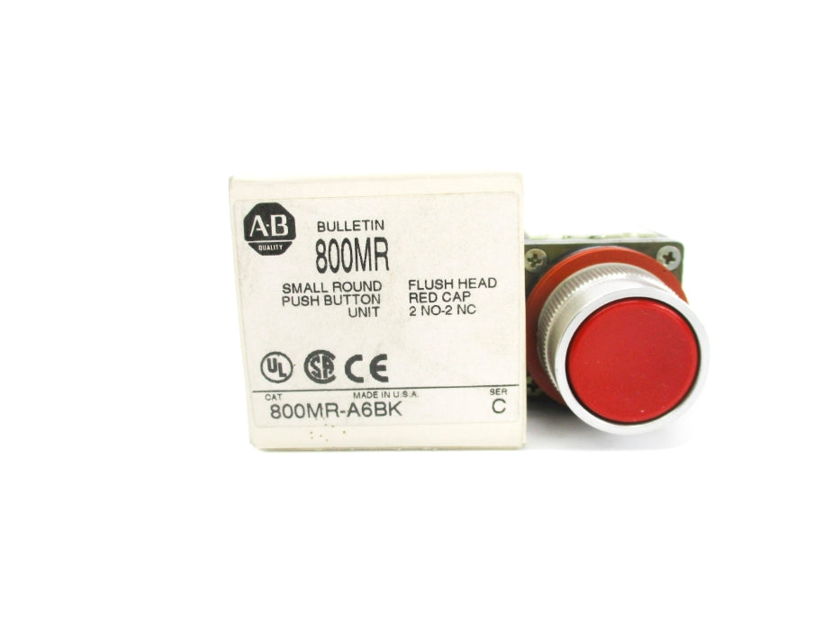 ALLEN BRADLEY 800MR-A6BK SER. C (WH) NSMP