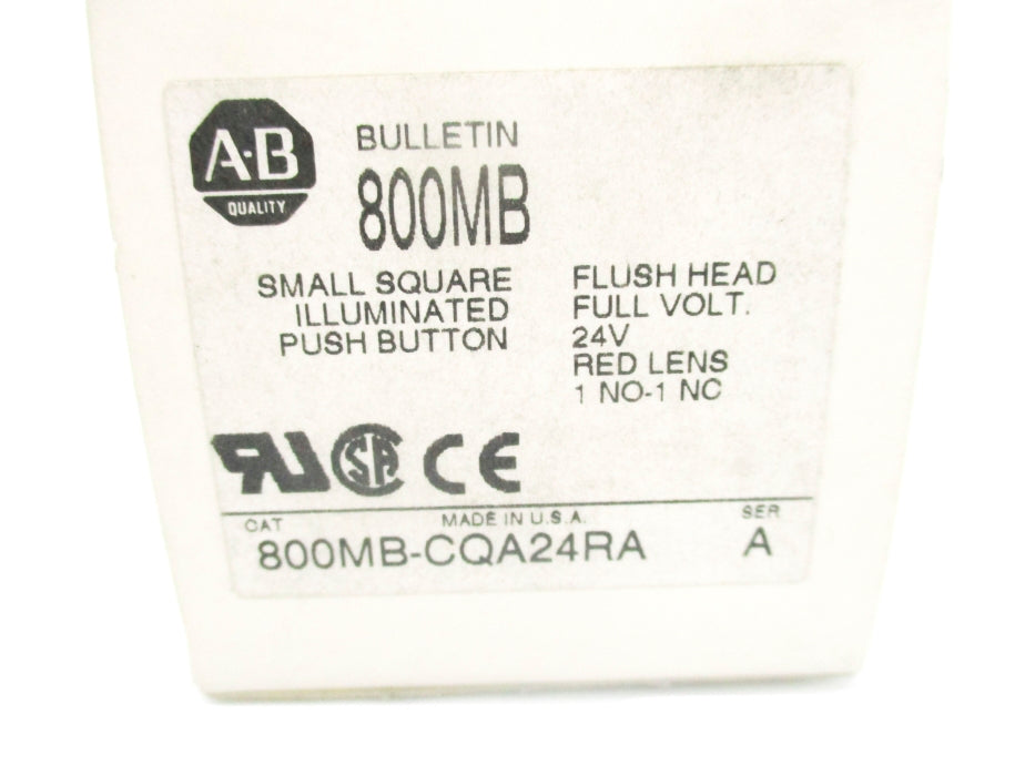 INDUSTRIAL SPARE PART 800MB-CQA24RA SER. A (WH) NSMP