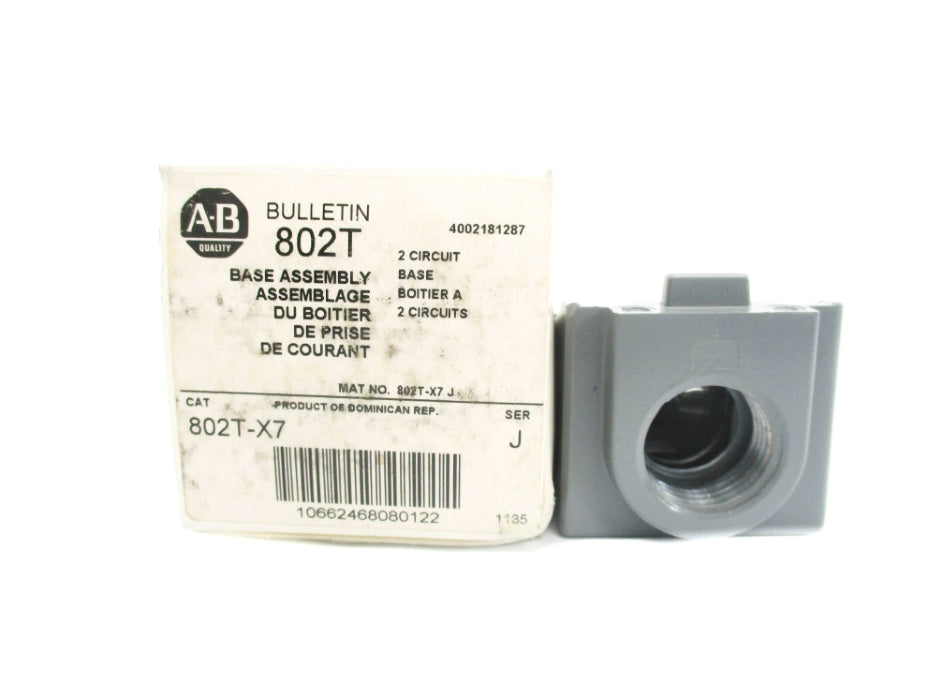 INDUSTRIAL SPARE PART 802T-X7 SER. J (WH) NSMP
