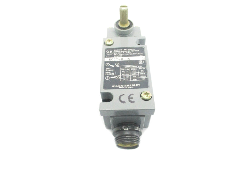 INDUSTRIAL SPARE PART 802T-HPJ9 SER. H (BK/YL) NSMP