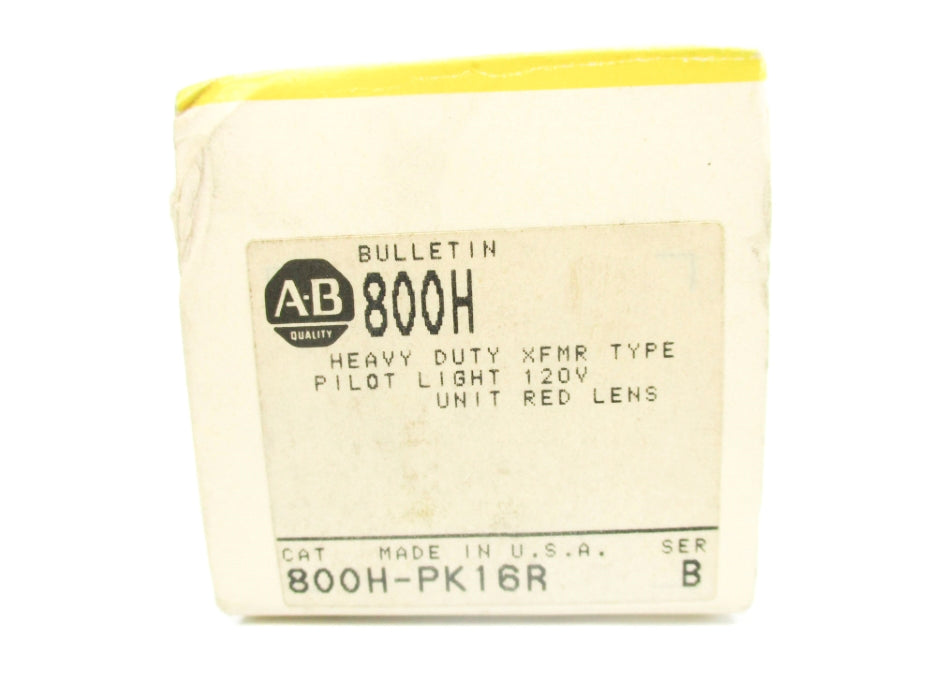INDUSTRIAL SPARE PART 800H-PK16R SER. B 120V (BK/YL) NSMP