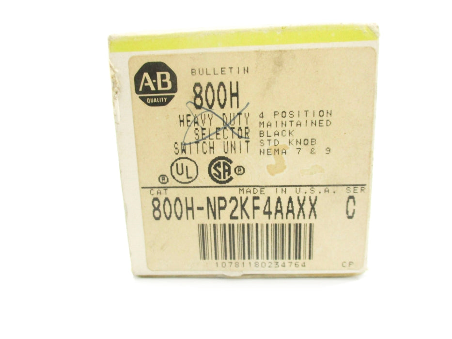 INDUSTRIAL SPARE PART 800H-NP2KF4AAXX SER. C (BK/YL) NSMP