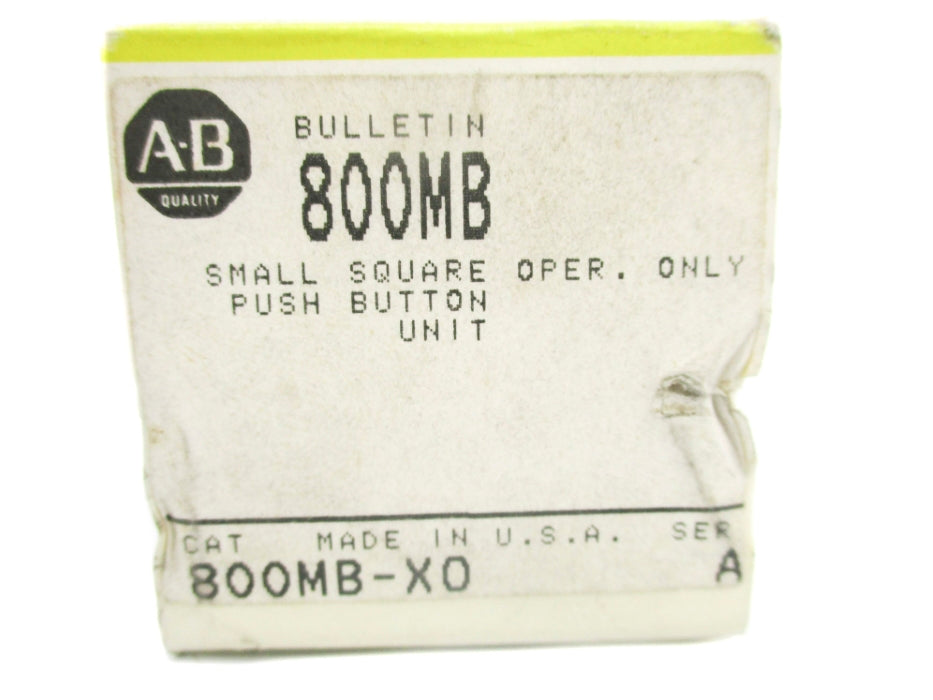INDUSTRIAL SPARE PART 800MB-X0 SER. A (BK/YL) NSMP