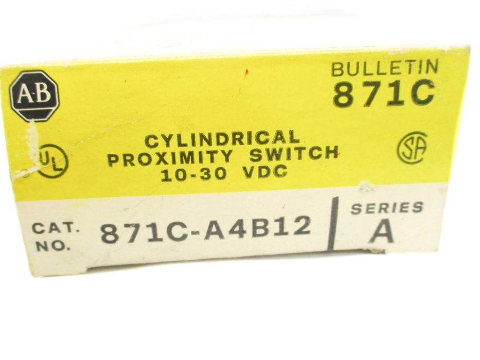 INDUSTRIAL SPARE PART 871C-A4B12 SER. A (BK/YL) NSMP