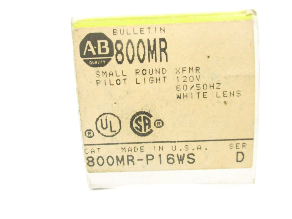 INDUSTRIAL SPARE PART 800MR-P16WS SER. D (BK/YL) NSMP