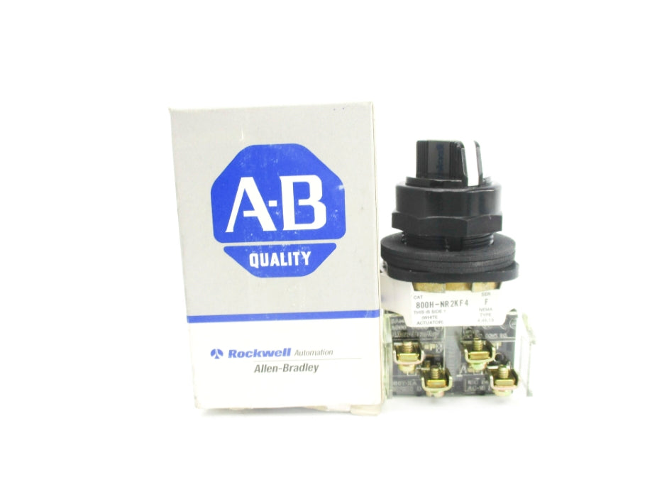 ALLEN BRADLEY 800H-NR2KF4AAXX SER. F (GY/BL) NSMP