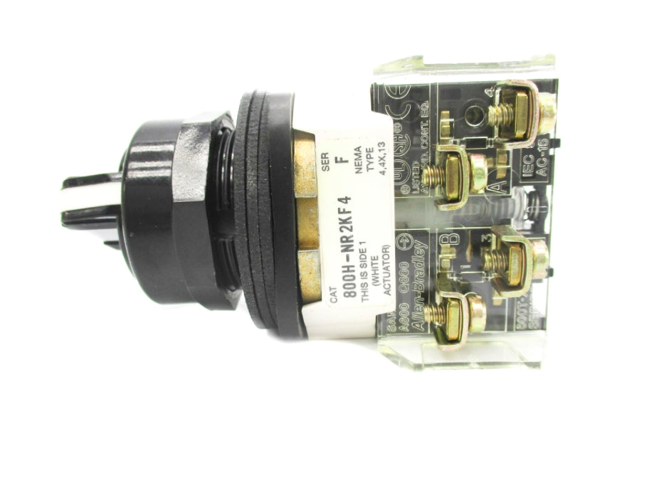 ALLEN BRADLEY 800H-NR2KF4AAXX SER. F (GY/BL) NSMP