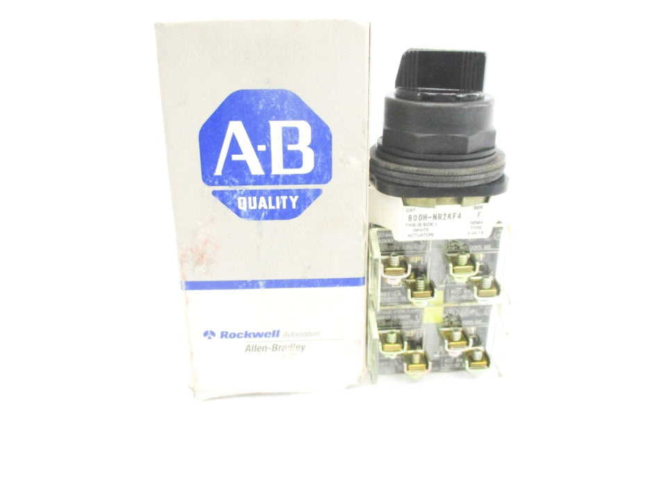ALLEN BRADLEY 800H-NR2KF4AAAA SER. F (GY/BL) NSMP