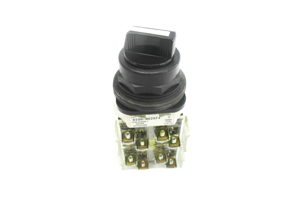 ALLEN BRADLEY 800H-NR2KF4AAAA SER. F (GY/BL) NSMP
