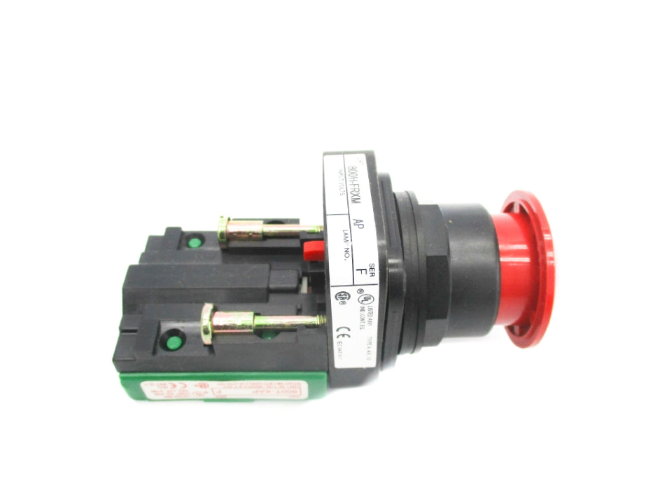 ALLEN BRADLEY 800H-FRXM6AP SER. F (GY/BL) NSMP
