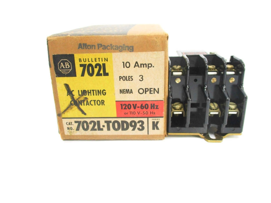 INDUSTRIAL SPARE PART 702L-T0D93 SER. K 110/120V (BR/YL) NSMP