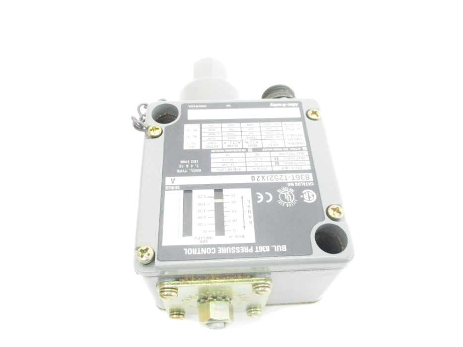 INDUSTRIAL SPARE PART 836T-T252JX20 SER. A  3-75PSI (BR/WH) NSMP