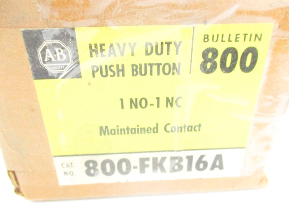 INDUSTRIAL SPARE PART 800-FKB16A 600VAC (BR/YL) NSMP