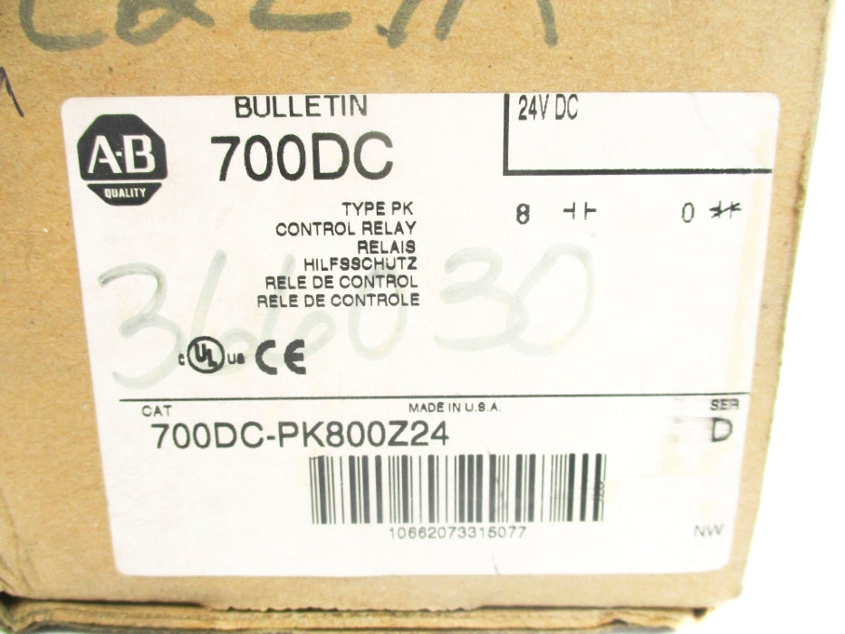 INDUSTRIAL SPARE PART 700DC-PK800Z24 SER. D 24VDC 60A (BR/WH) NSMP