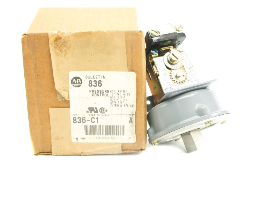 INDUSTRIAL SPARE PART 836-C1 SER. A  -8-2.5PSI (BR/WH) NSMP