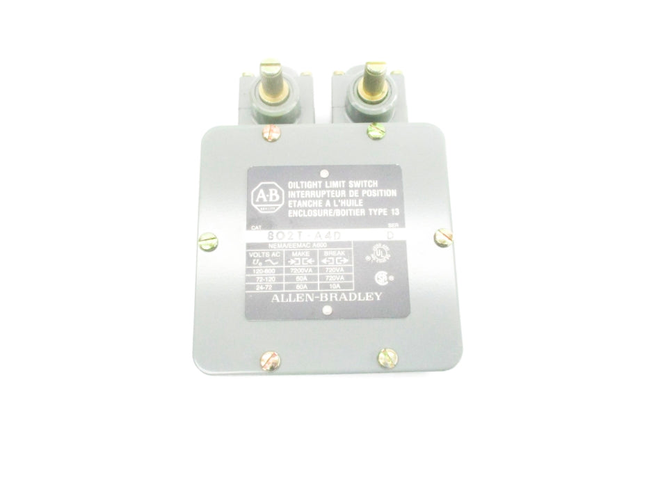 INDUSTRIAL SPARE PART 802T-A4D SER. D  (BR/WH) NSMP