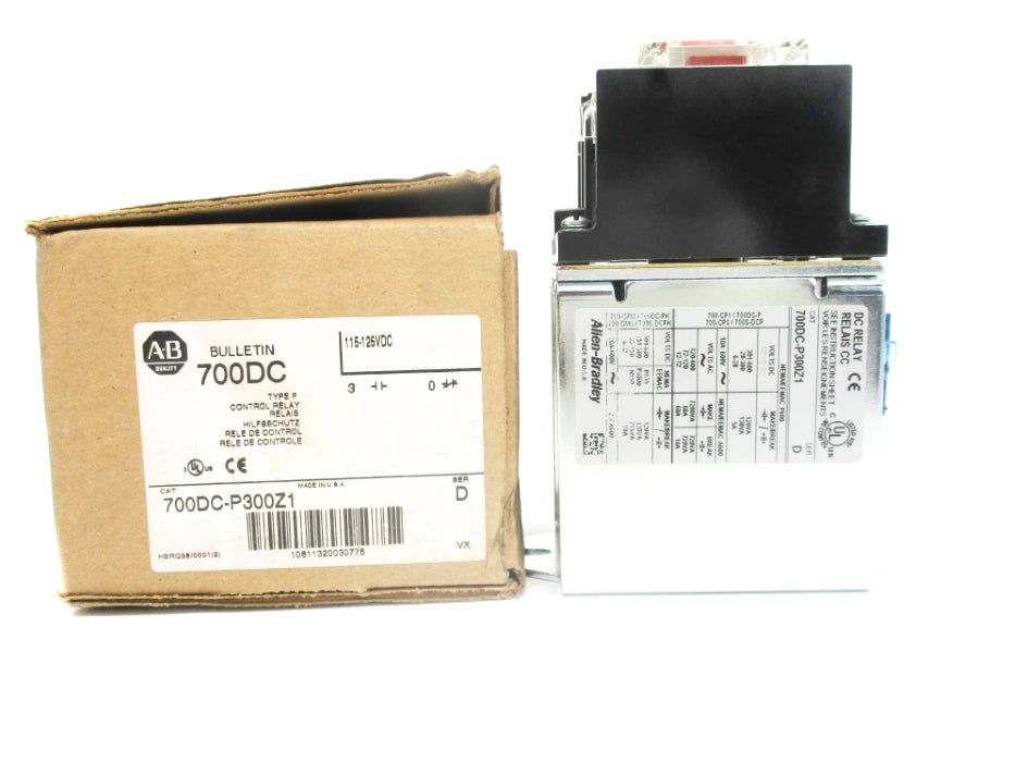 INDUSTRIAL SPARE PART 700DC-P300Z1 SER. D 115-125VDC 5A  (BR/WH) NSMP