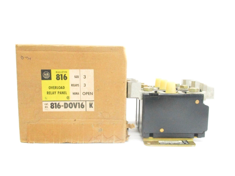 INDUSTRIAL SPARE PART 816-D0V16 SER. K (BR/YL) NSMP