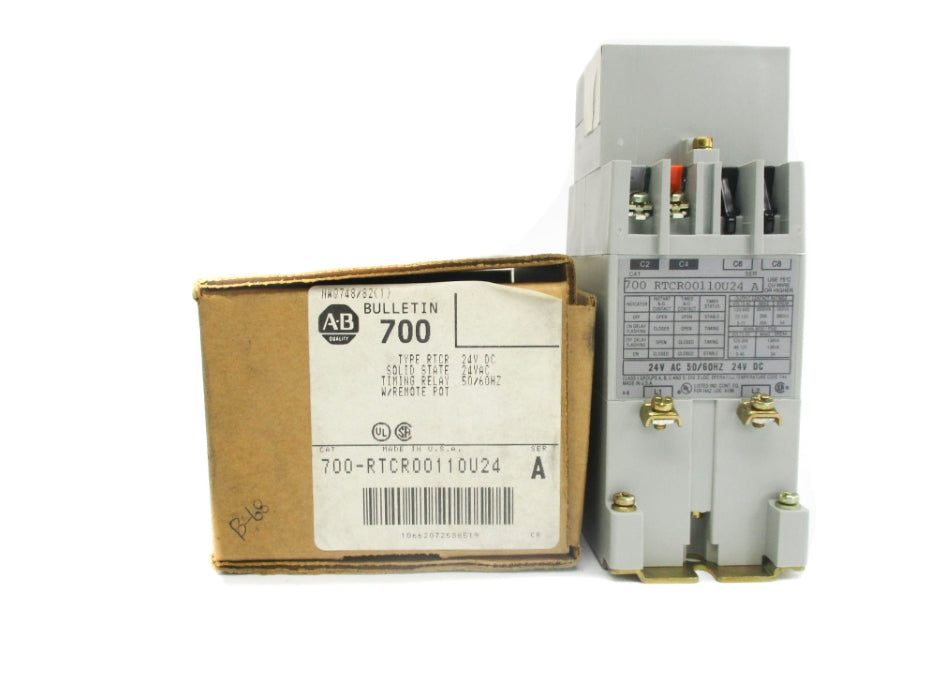 INDUSTRIAL SPARE PART 700-RTCR00110U24 SER. A 24VDC/AC 30A (BR/WH) NSMP