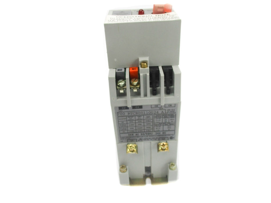 INDUSTRIAL SPARE PART 700-RTCR00110U24 SER. A 24VDC/AC 30A (BR/WH) NSMP