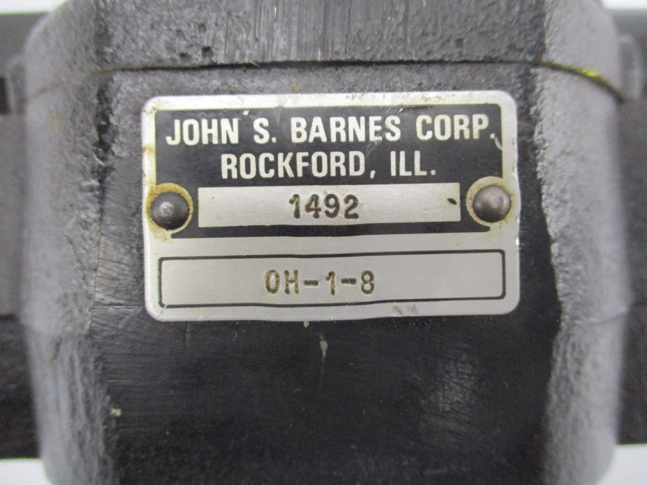 JOHN S. BARNES 1492 0H-1-8 UNMP