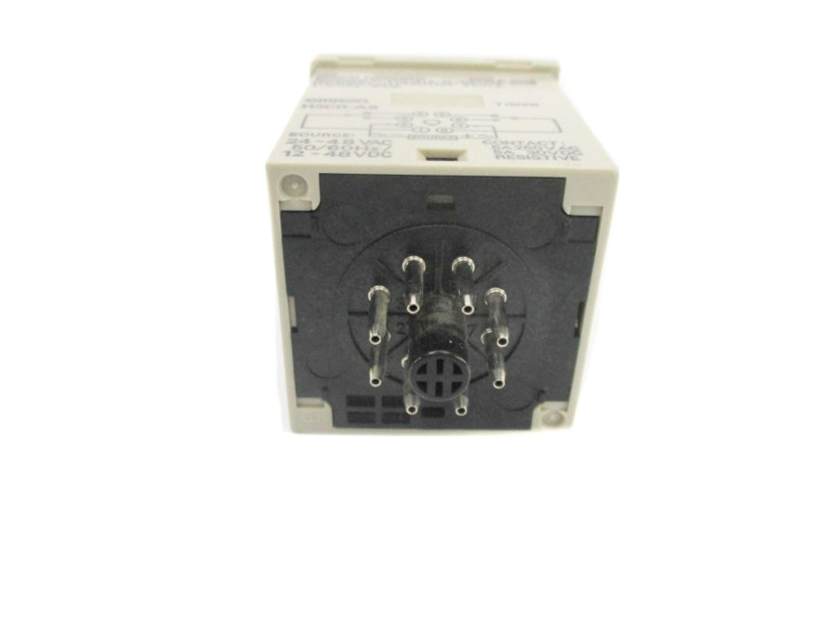 OMRON H3CR-A8 12-48VDC/AC 5A 0.05S-300H NSNP
