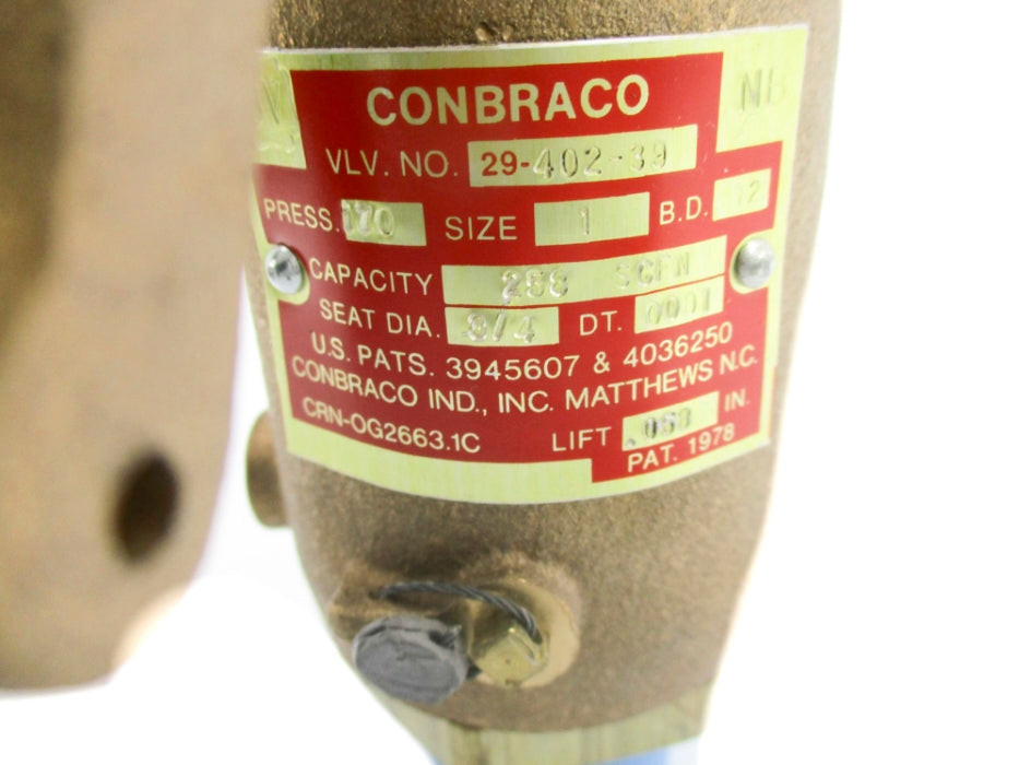 CONBRACO 29-402-39 170PSI NSNP