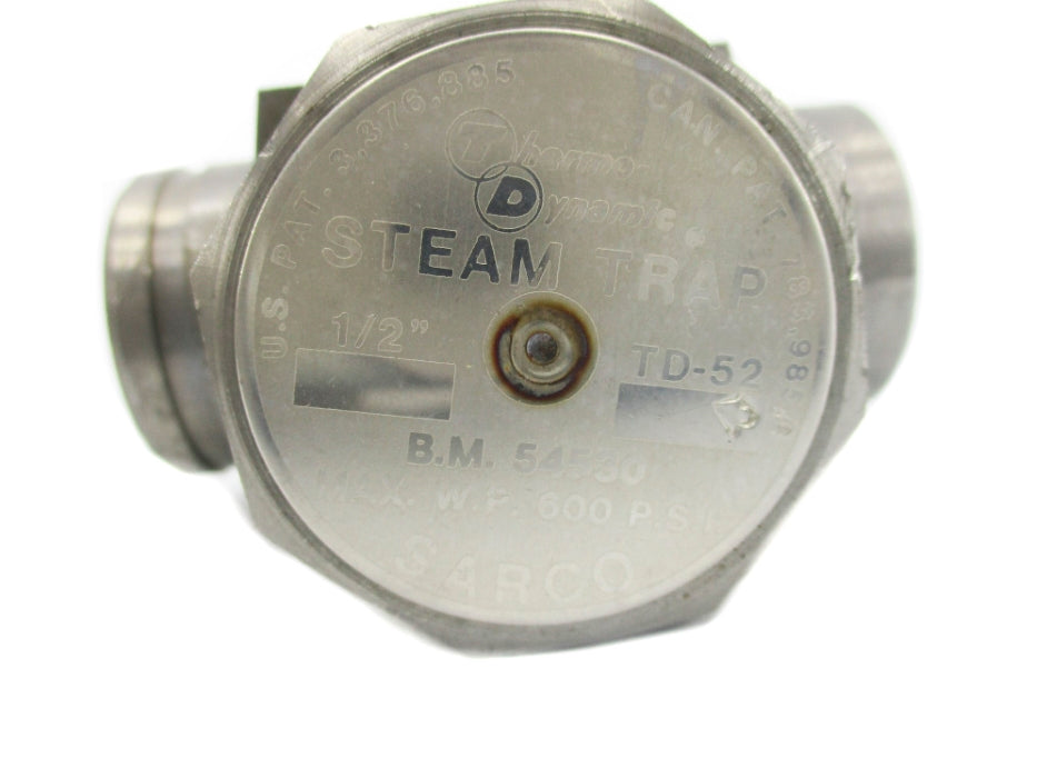 SARCO 1/2-TD-52 3.5-600PSI NSMP