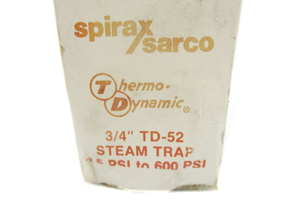 SPRIX SARCO 3/4-TD-52 3.5-600PSI NSMP