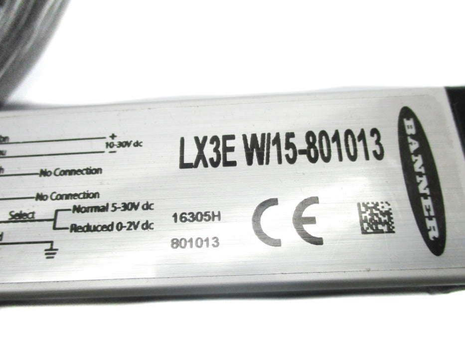 BANNER ENGINEERING LX3EW/15-801013 NSNP