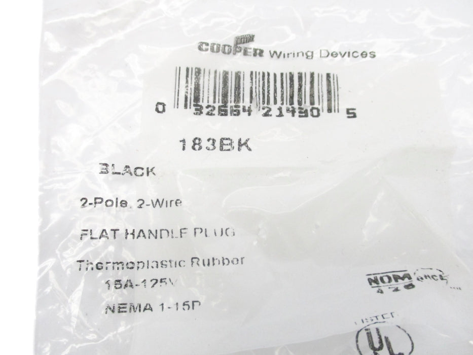 COOPER 183BK NSMP