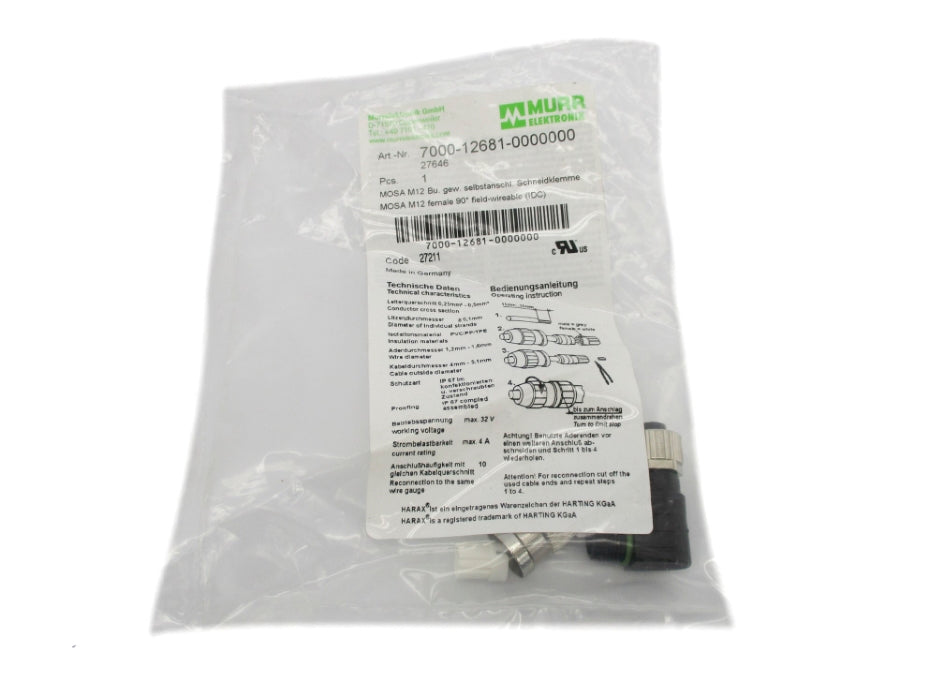MURR ELEKTRONIK 7000-12681-0000000 NSMP