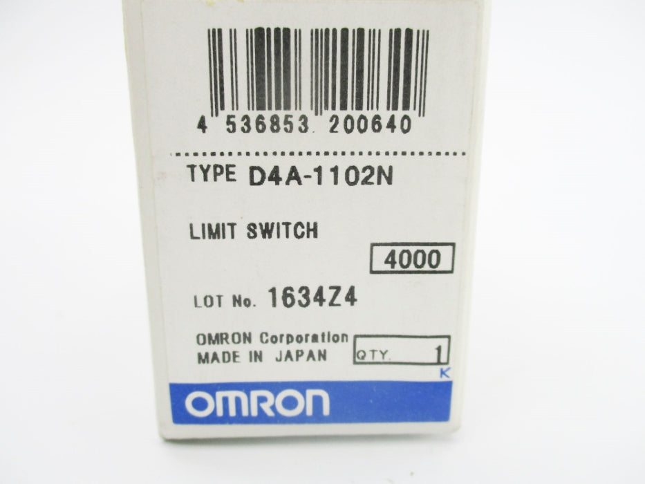 OMRON D4A-1102N NSMP