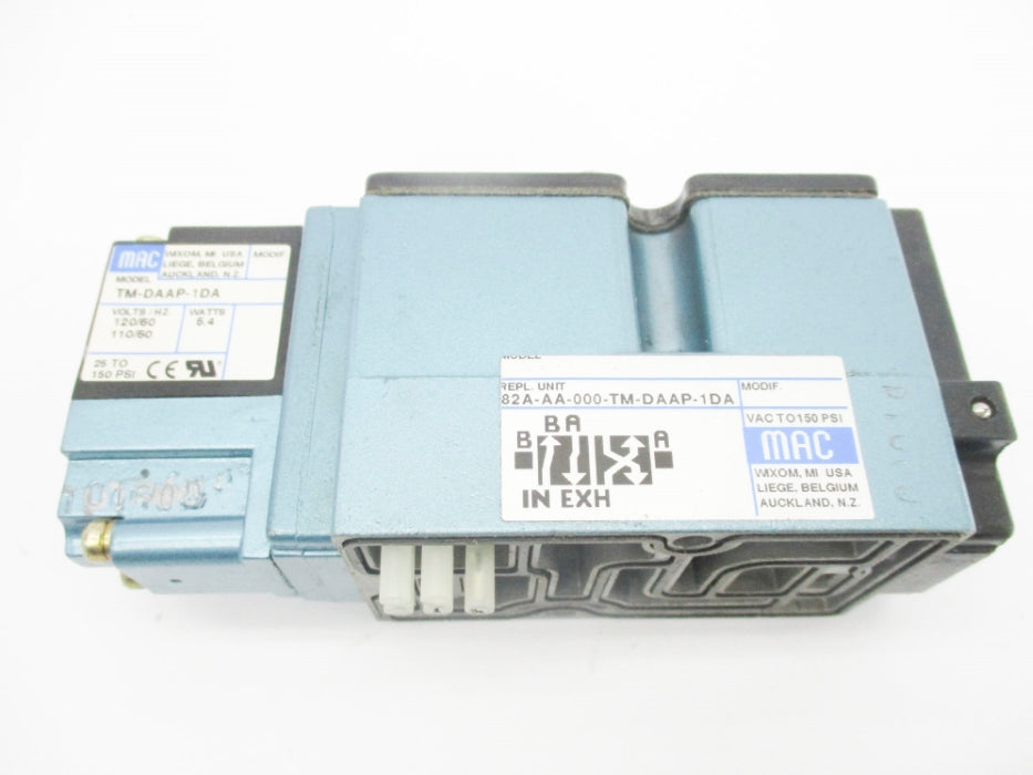 MAC 82A-AA-000-TM-DAAP-1DA 110/120V 25-150PSI  NSMP
