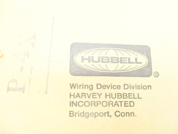 HUBBELL P-4X NSMP