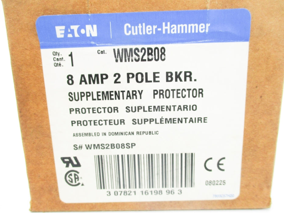 CUTLER HAMMER WMS2B08 415V 8A NSMP