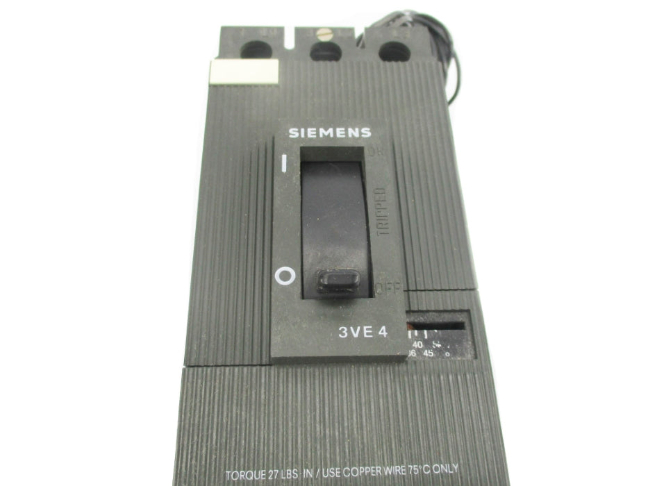 SIEMENS 3VE4200-1CS00 600VAC 36-50A  NSMP