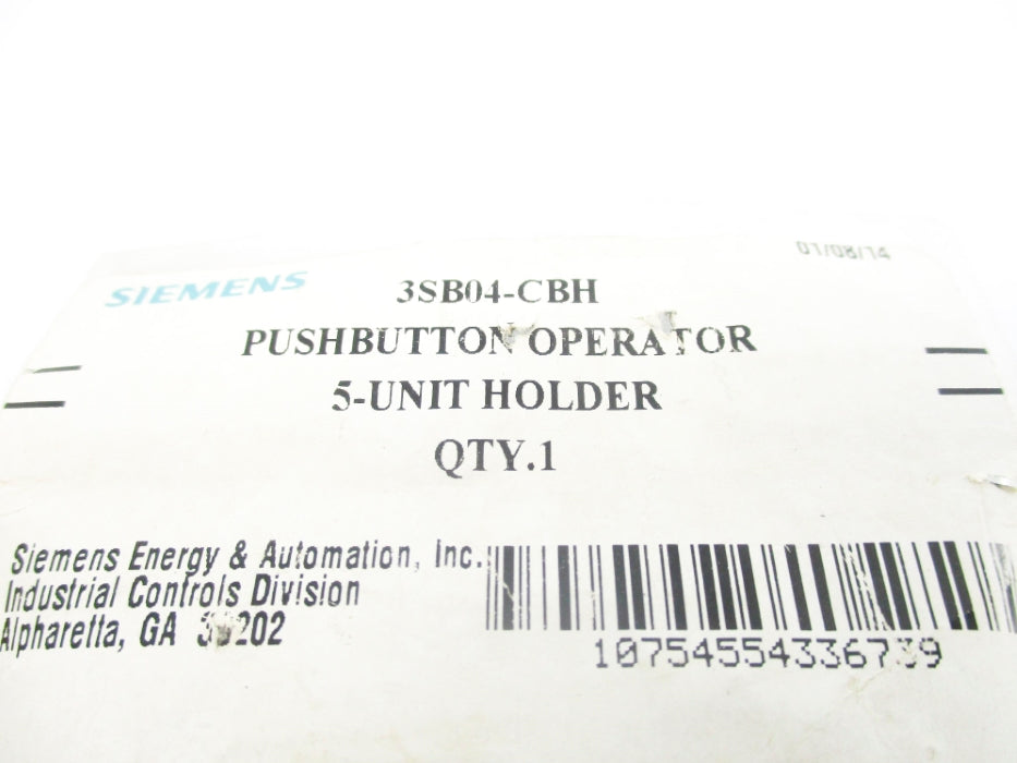 SIEMENS 3SB04-CBH NSMP