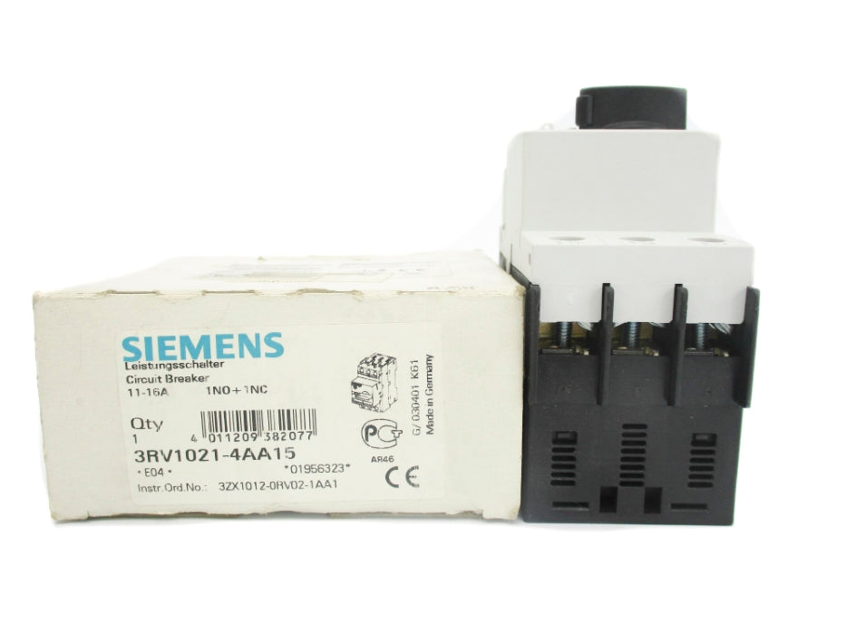 SIEMENS 3RV1021-4AA15 690V 11-16A NSMP