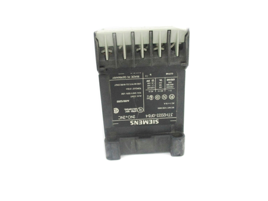 SIEMENS 3TH2022-0FB4 24V UNMP