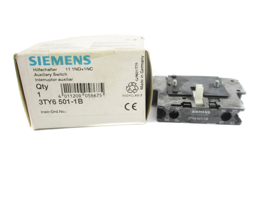 SIEMENS 3TY6501-1B (BLACK) NSMP