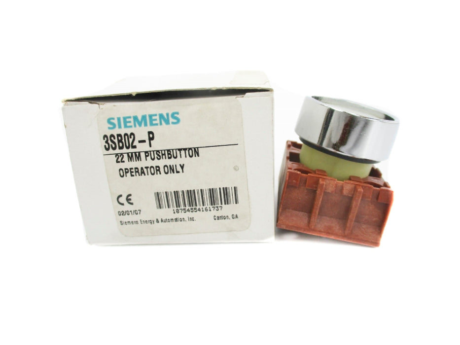 SIEMENS 3SB02-P NSMP
