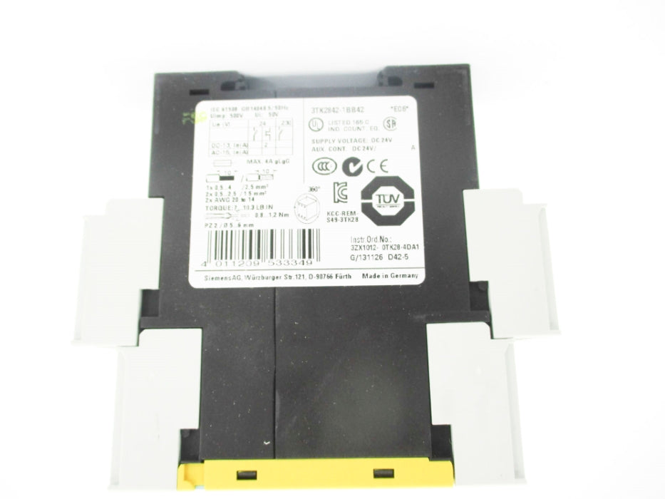 SIEMENS 3TK2842-1BB42 24VDC 0.5-30S NSMP