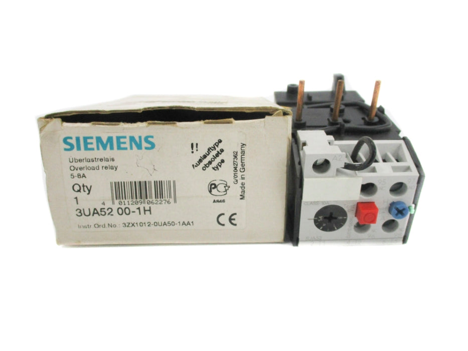SIEMENS 3UA5200-1H 600VAC 5-8A NSMP