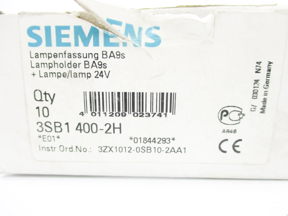 SIEMENS 3SB1400-2H (PKG OF 10) NSMP