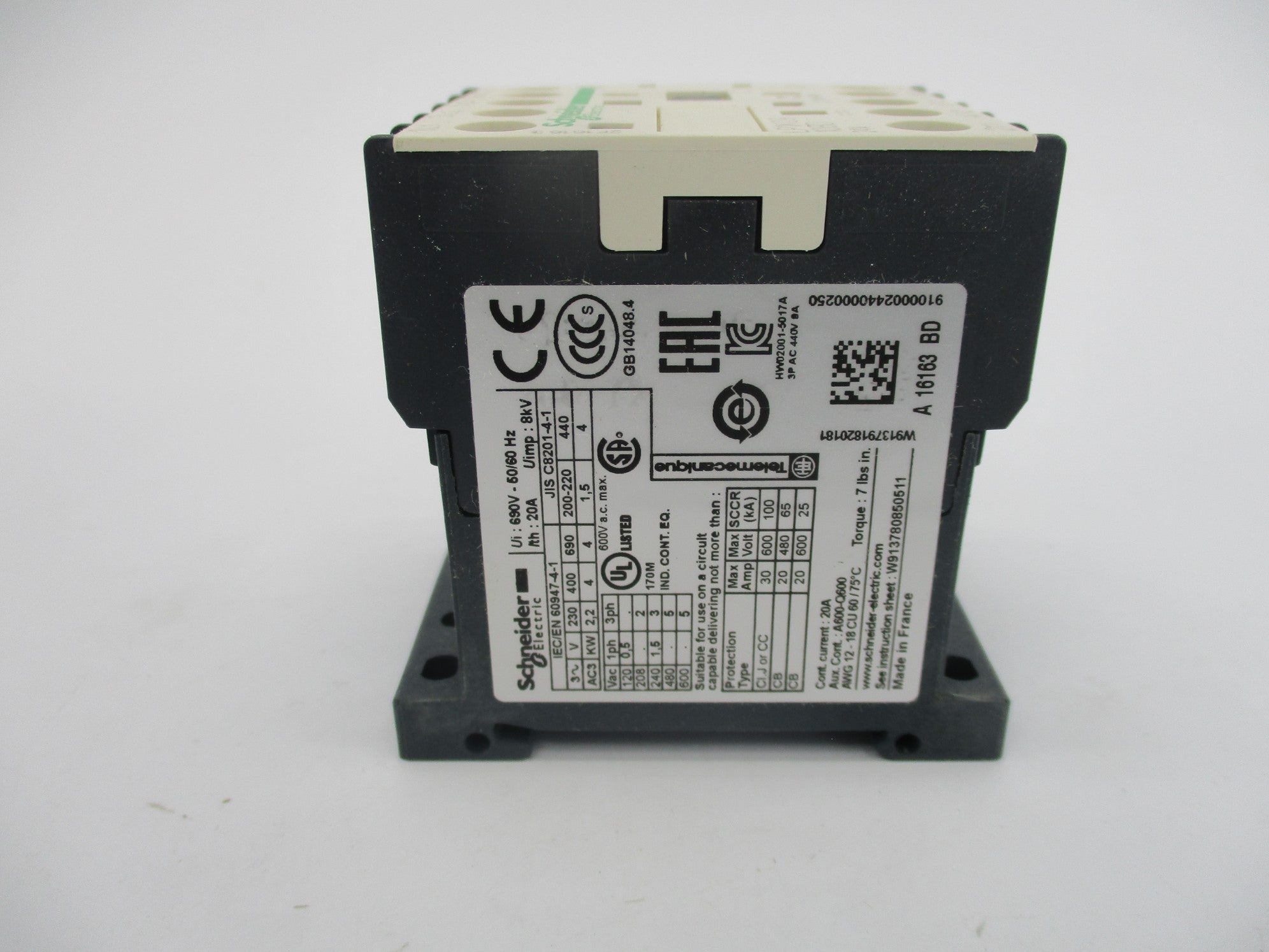 SCHNEIDER ELECTRIC LP1K0910BD 24V NSMP