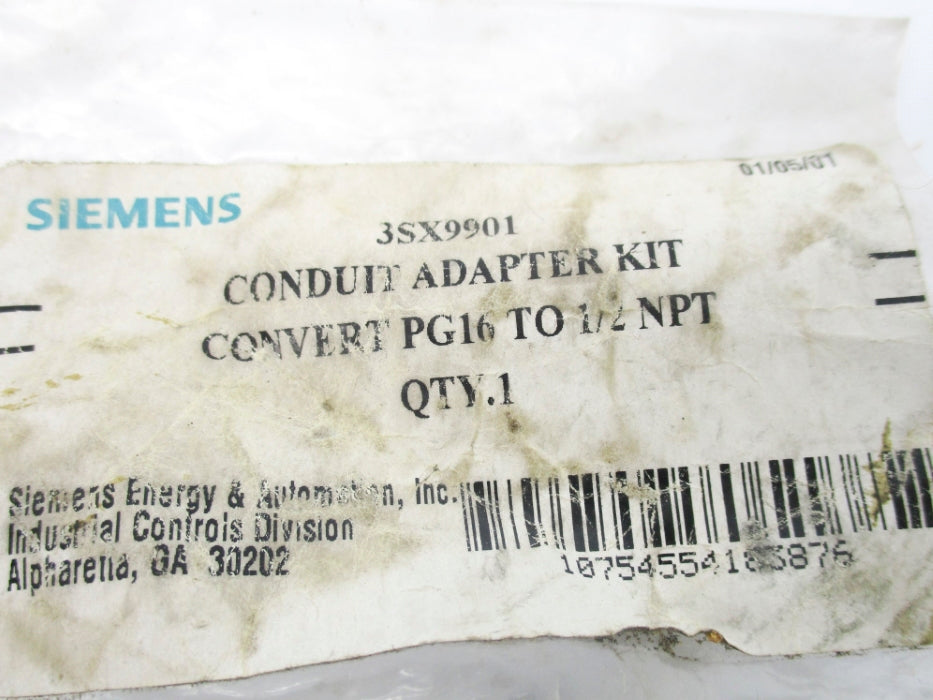 SIEMENS 3SX9901 NSMP